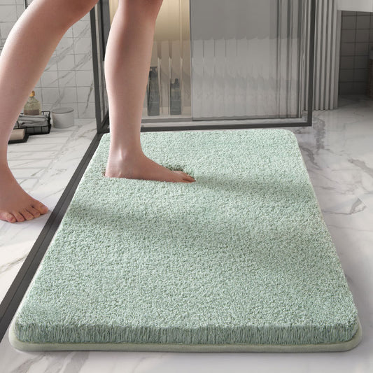 Absorbent Floor Bathroom Plush Thickened Non-slip Mat