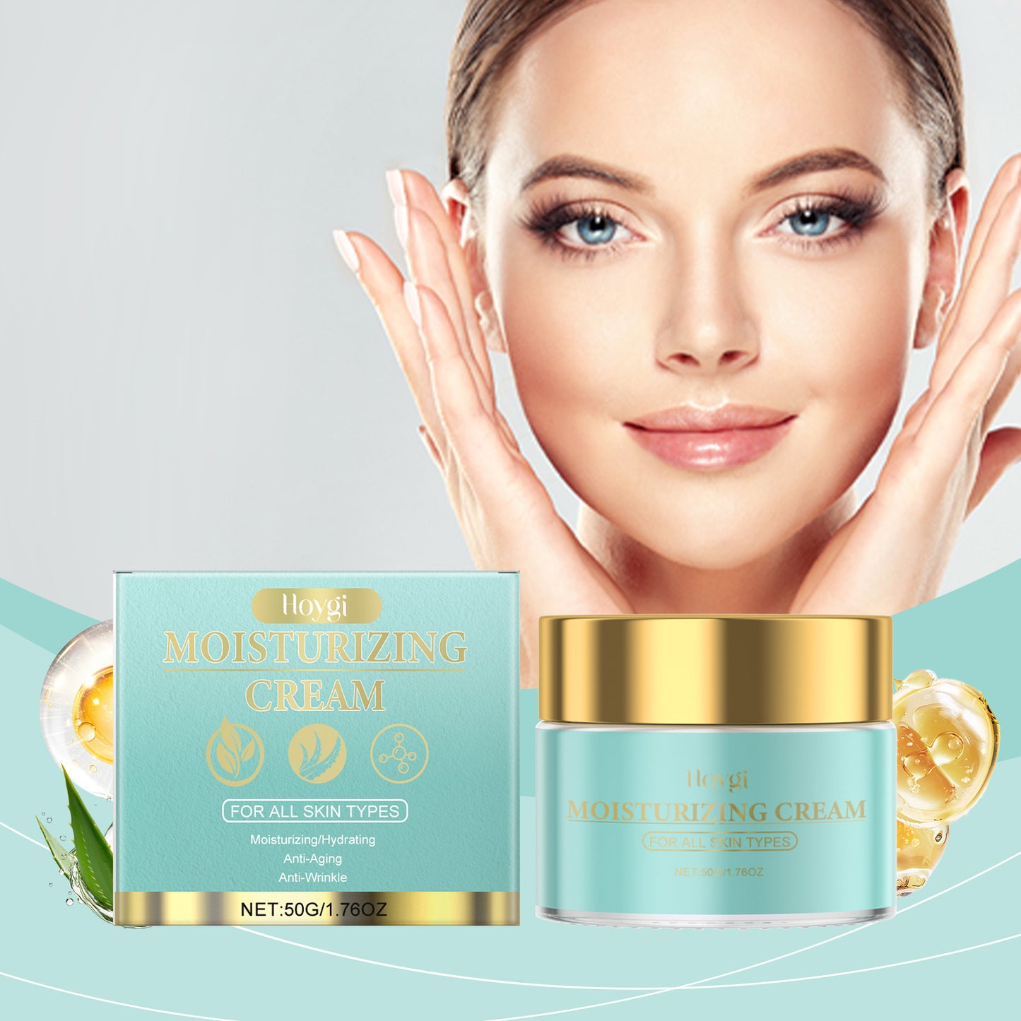 Nourishing And Hydrating Facial Skin Repair Brightening Glow Soft Skin Care Cream