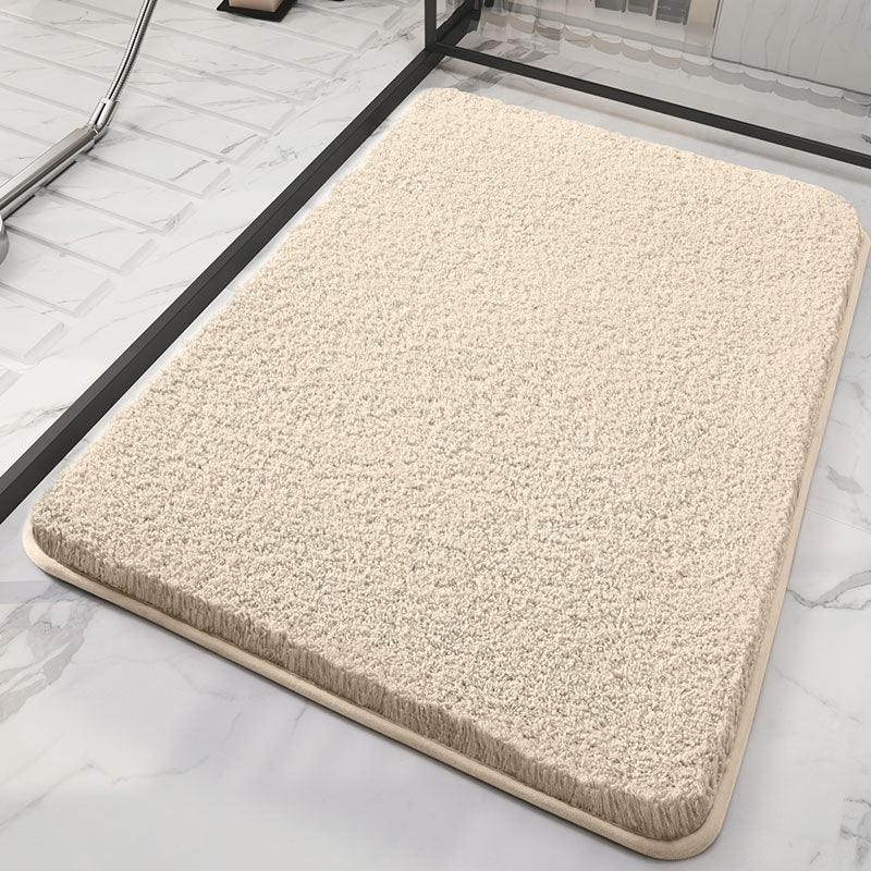 Absorbent Floor Bathroom Plush Thickened Non-slip Mat